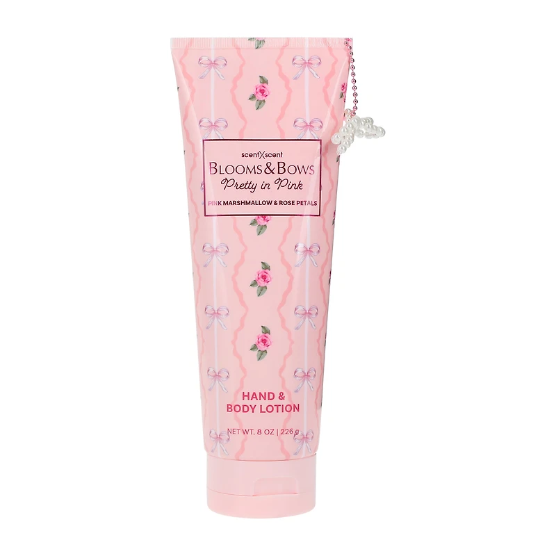 Blooms & Bows Pretty In Pink Hand & Body Lotion 8oz