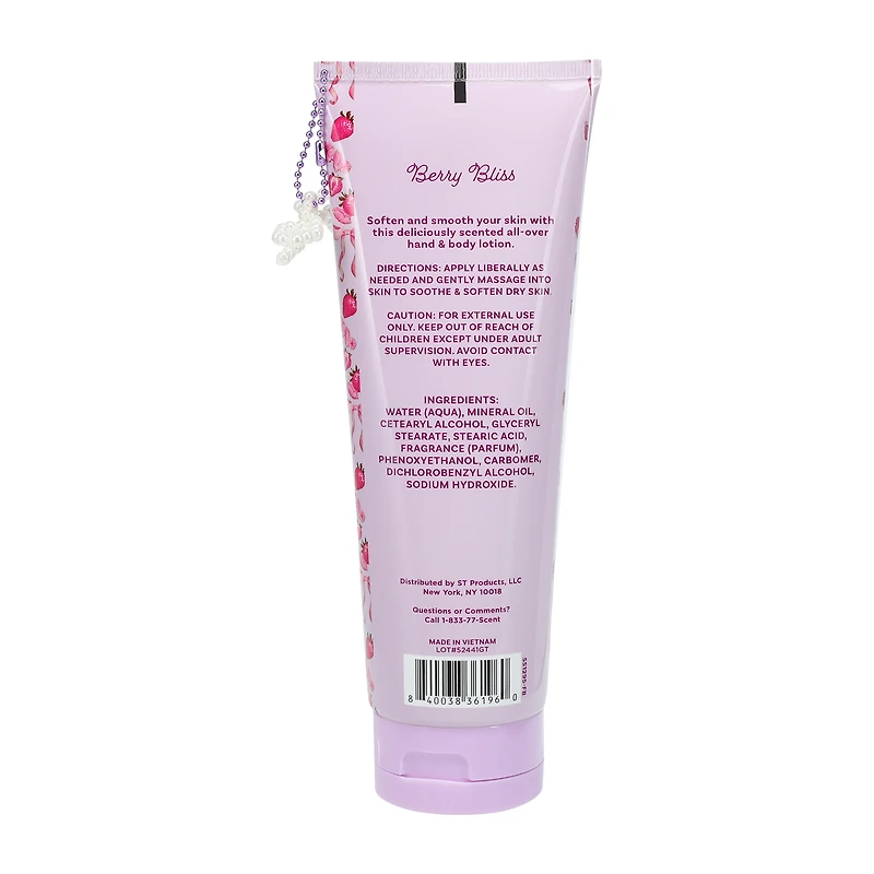 Blooms & Bows Berry Bliss Hand & Body Lotion 8oz