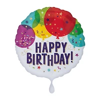 INFLATED Anagram® Standard Happy Birth Decorative Balloon