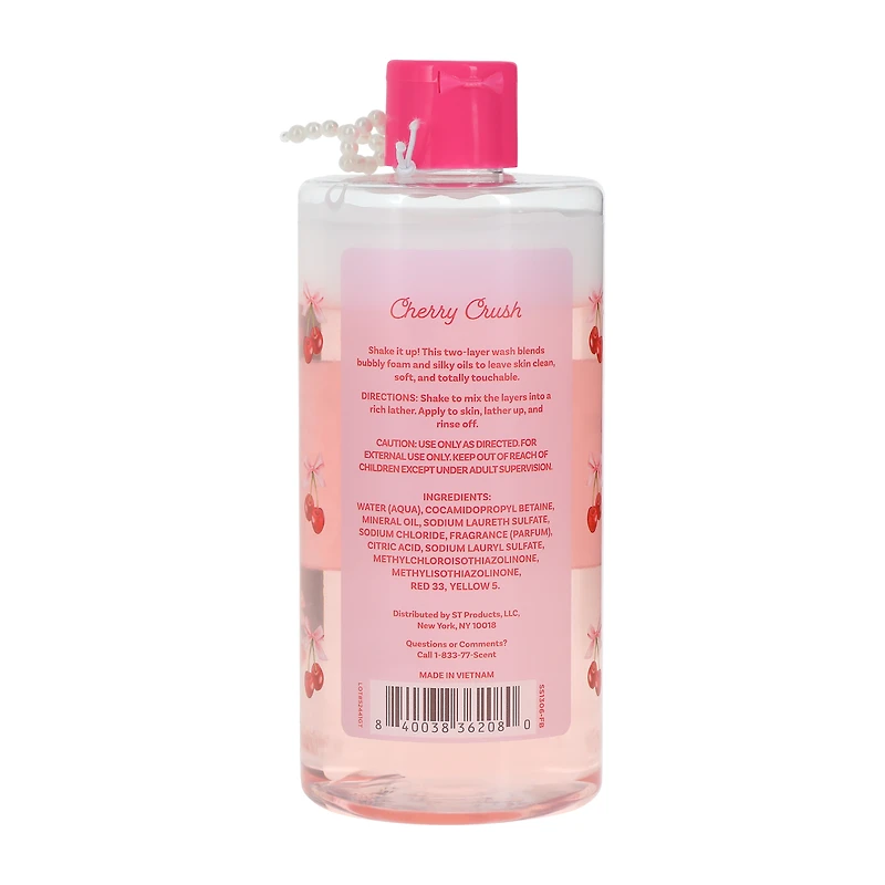 Blooms & Bows Cherry Crush Body Wash Shake 13oz