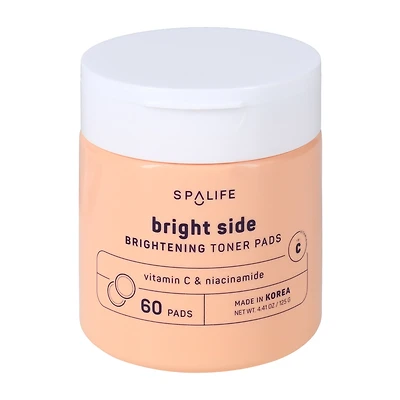 Spalife Bright Side Brightening Toner Pads 60-Pack 4.4oz