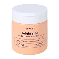 Spalife Bright Side Brightening Toner Pads 60-Pack 4.4oz