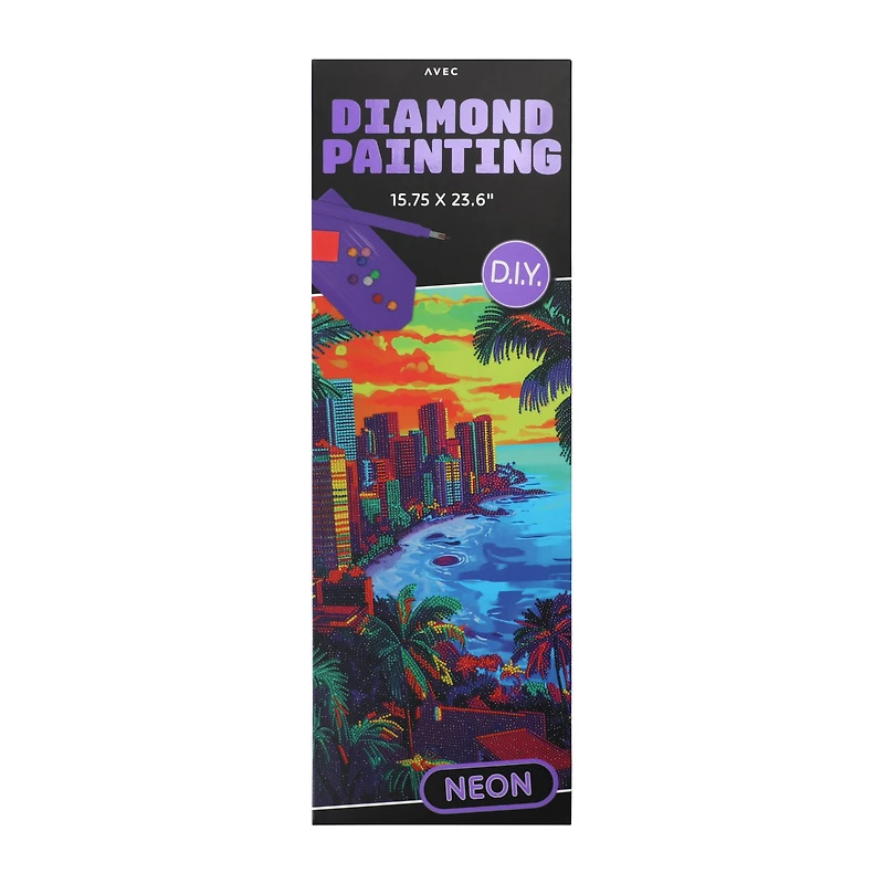 DIY Neon Diamond Painting 15.75in x 23.6in