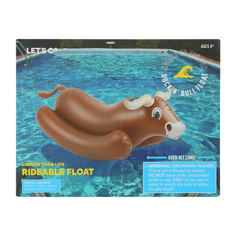 Rideable Rockin' Bull Float