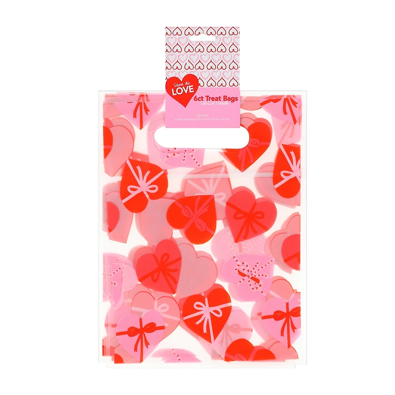 Valentine's Treat Bags 6-Pack