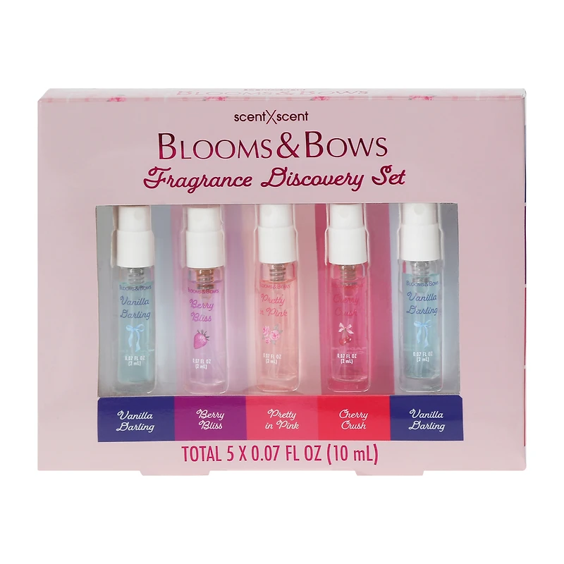 Blooms & Bows Fragrance Discovery 5-Pack Set