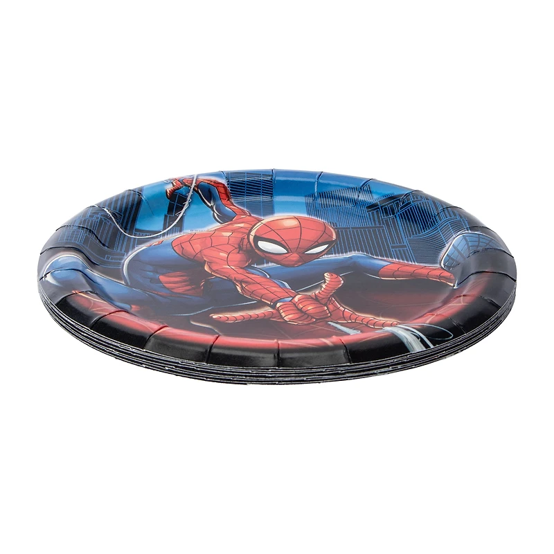 Marvel Spider-Man Party Plates 8-Pack