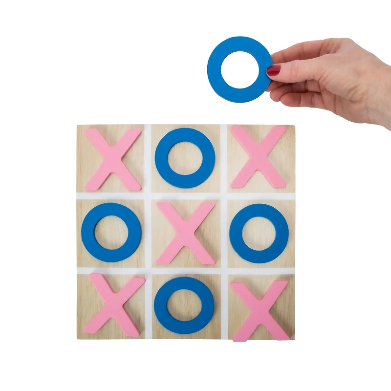 Tic Tac Toe Classic Wooden Games Set