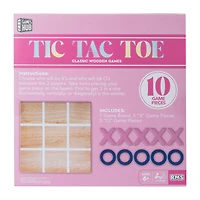 Tic Tac Toe Classic Wooden Games Set
