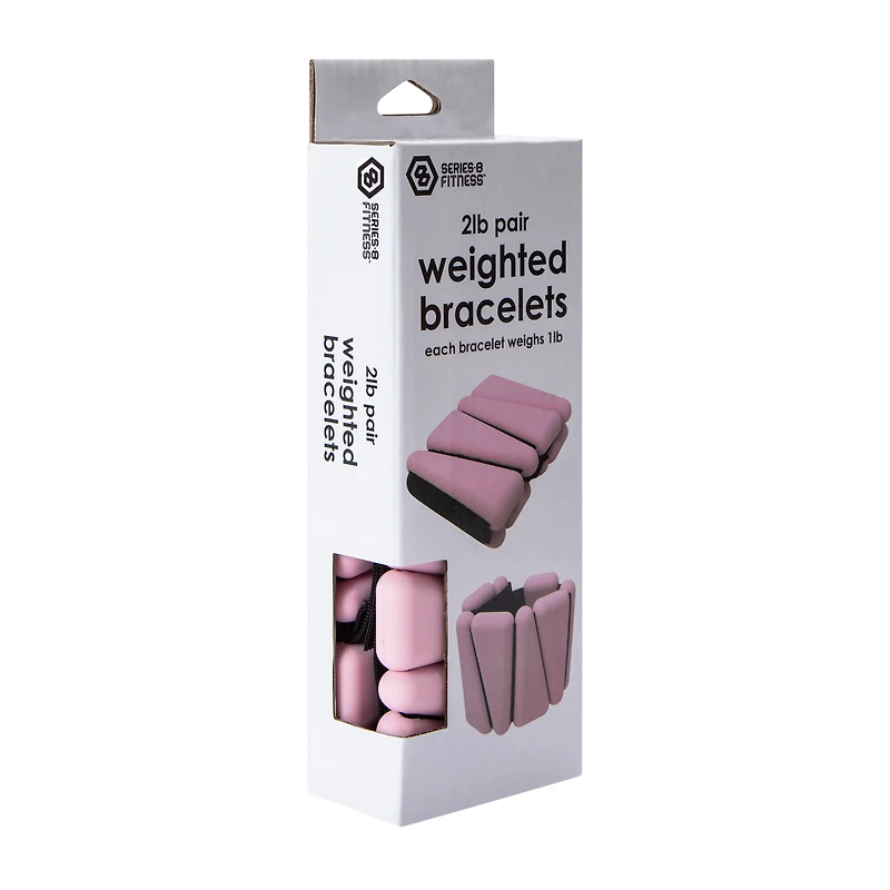 Series-8 Fitness™ Weighted Bracelets Pair 2lbs.