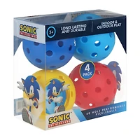 Sonic The Hedgehog™ Pickleballs 4-Pack
