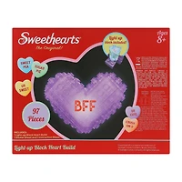 Sweethearts® Light-Up Block Heart Build Set