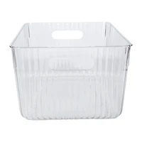 Ribbed Storage Bin