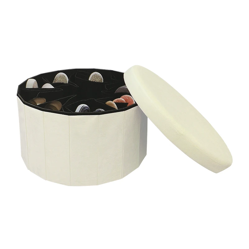 Shoe Storage Ottoman