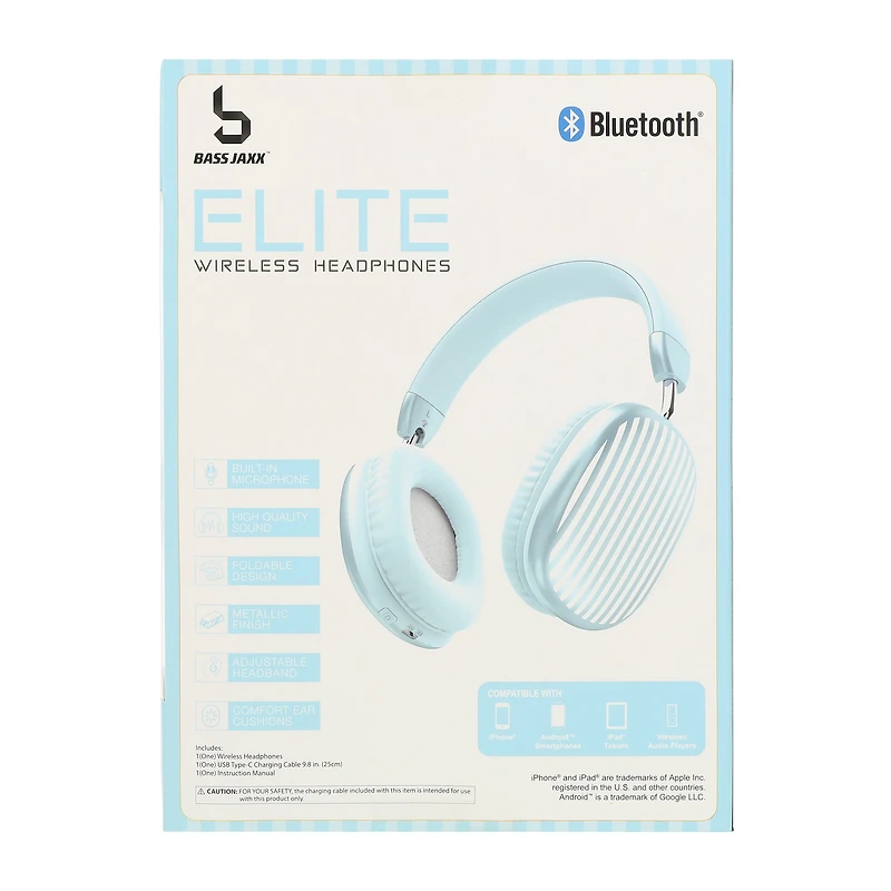 Bass Jaxx™ Elite Wireless Headphones