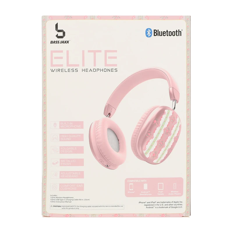 Bass Jaxx™ Elite Wireless Headphones