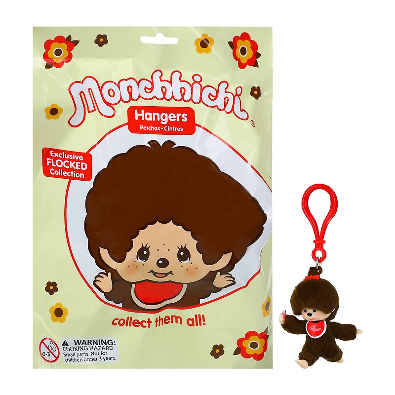 Monchichi® Exclusive Flocked Collection Hangers (Styles May Vary)