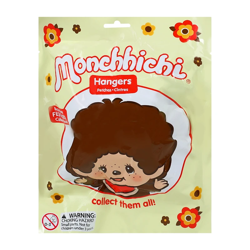Monchichi® Exclusive Flocked Collection Hangers (Styles May Vary)