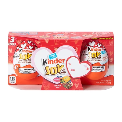 Valentine's Day Kinder Joy® Limited Edition 3-Pack