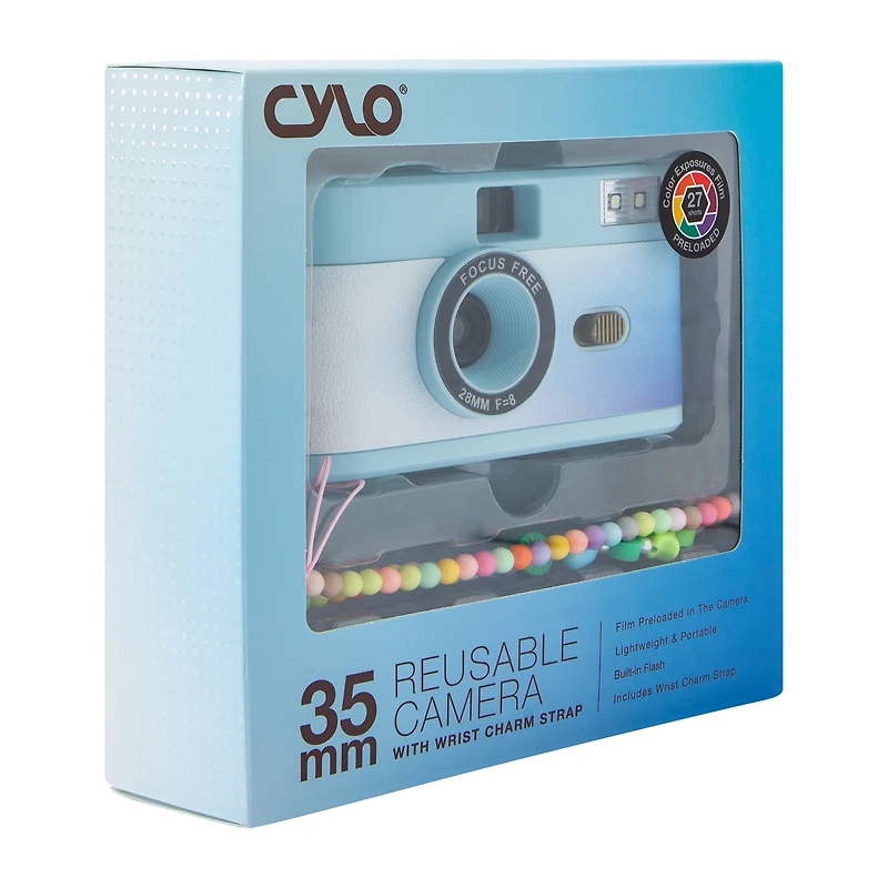 Cylo® 35mm Reusable Camera With Wrist Charm Strap