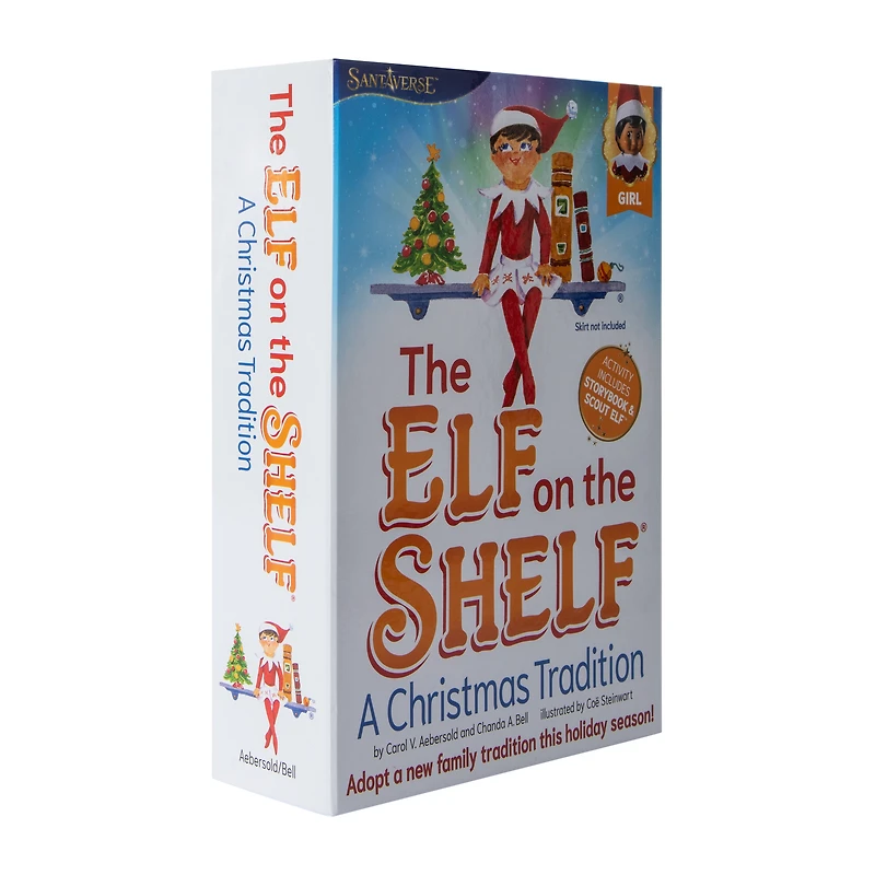 The Elf On The Shelf® Girl A Christmas Tradition Book Set