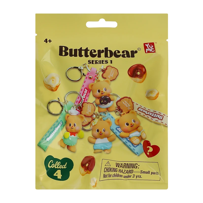 Butterbear Keychain (Styles May Vary)