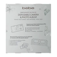 Bebe Disposable Camera & Photo Album Set