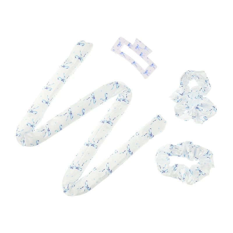 Satin Hair Curler Set 4-Pack