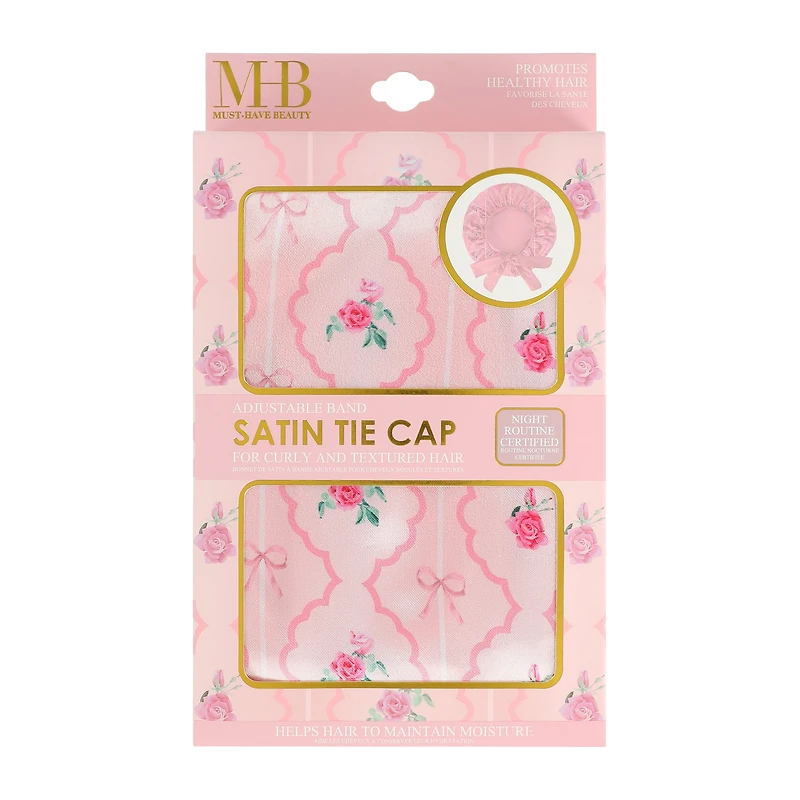 Satin Tie Cap