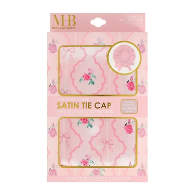 Satin Tie Cap