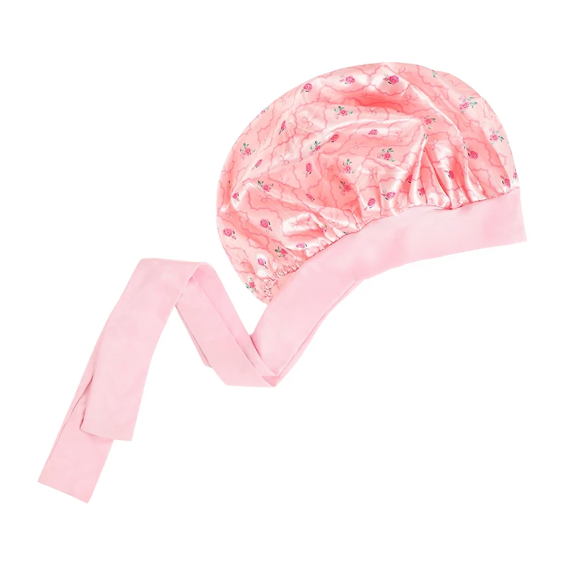 Satin Tie Cap