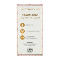 Sweet Heart Club iPhone 16e®/15®/14®/13® MagSafe® Crystal Case