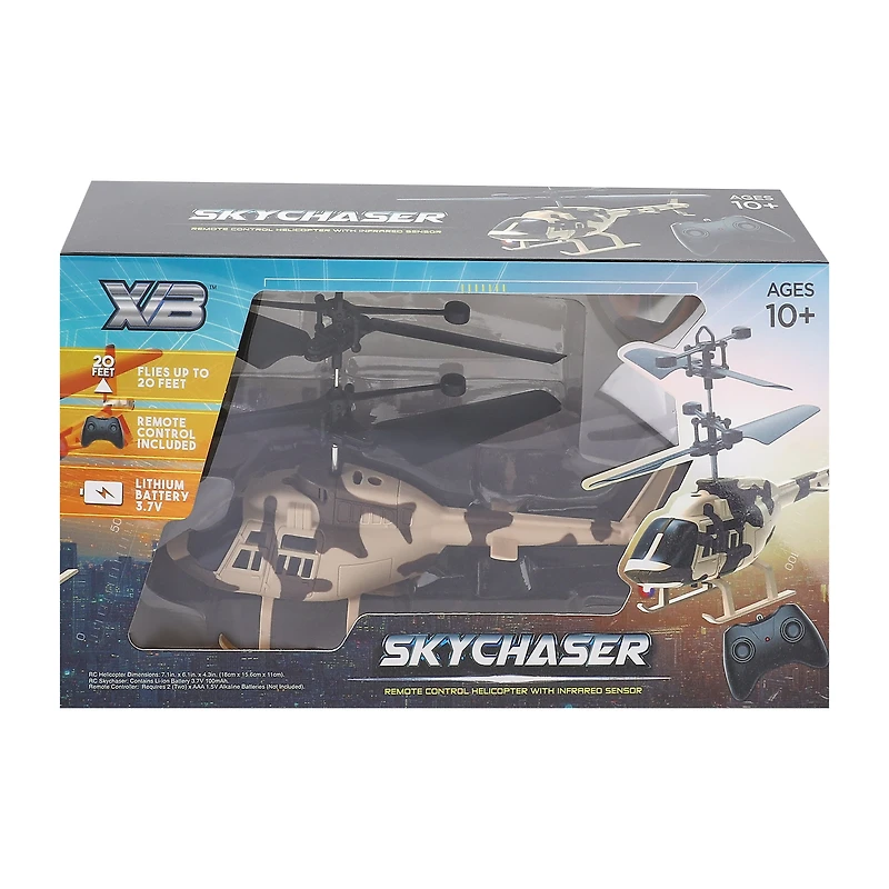 XVB™ Skychaser Remote Control Helicopter With Infrared Sensor Toy