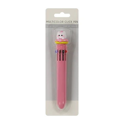 Novelty Multicolor Click Pen 5.96in