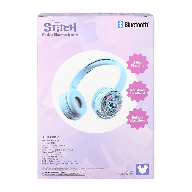 Disney Wireless Glitter Headphones