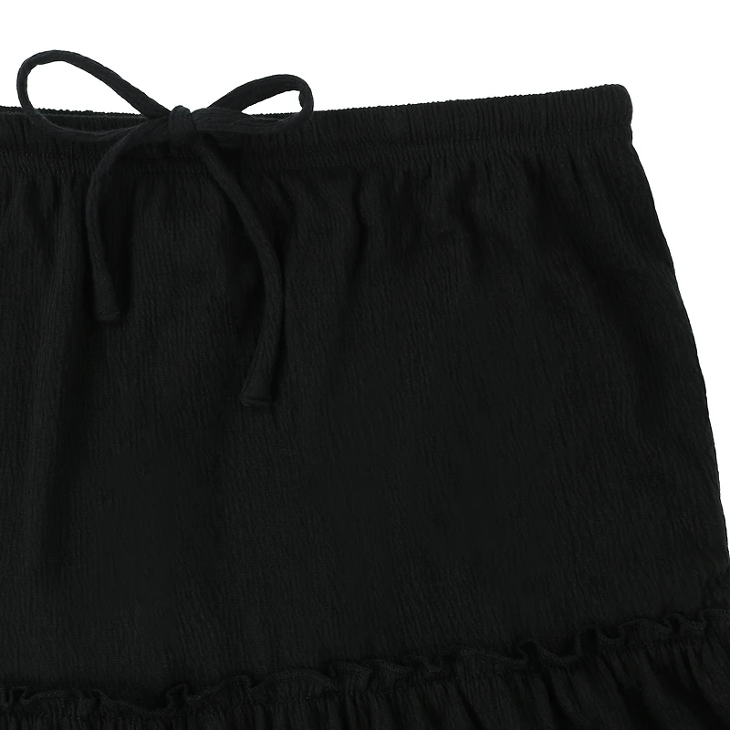 Juniors Tiered Maxi Skirt