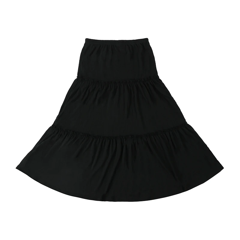 Juniors Tiered Maxi Skirt
