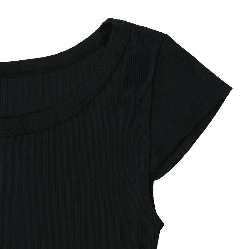 Juniors Ribbed Mini Dress