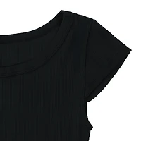 Juniors Ribbed Mini Dress