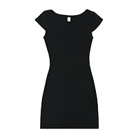 Juniors Ribbed Mini Dress