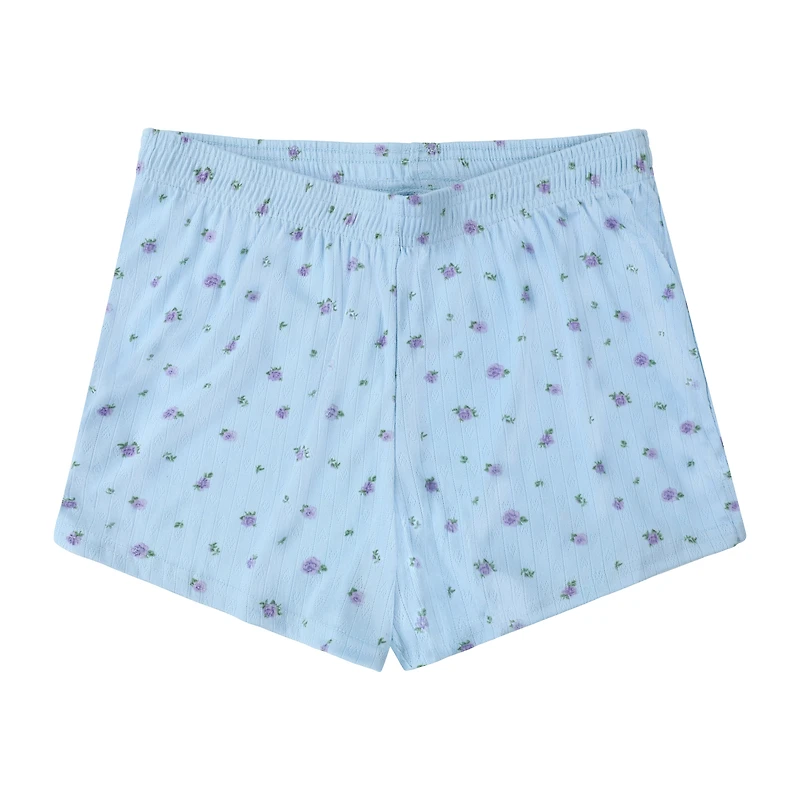 Juniors Pointelle Shorts