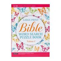 Large Print Bible Word Search Puzzle Book Vol 1