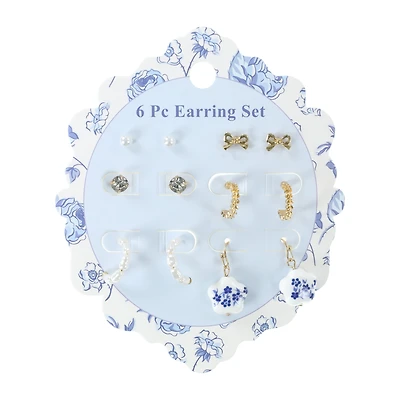Girlitude Earrings 6-Pack