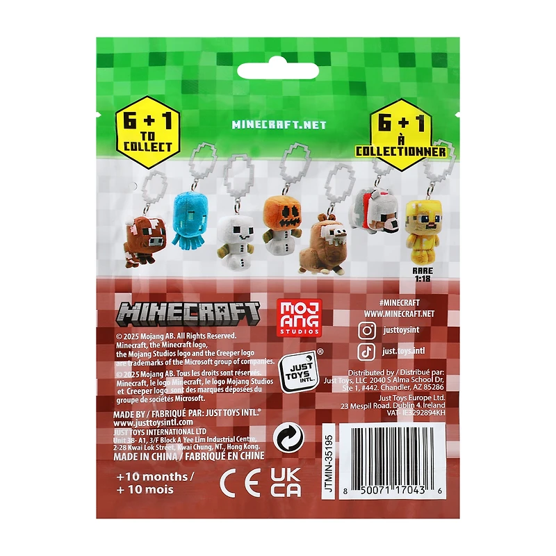 Minecraft™ Plush Hangers Blind Bag