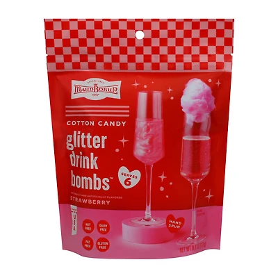 Maud Borup® Cotton Candy Glitter Drink Bombs 0.6oz