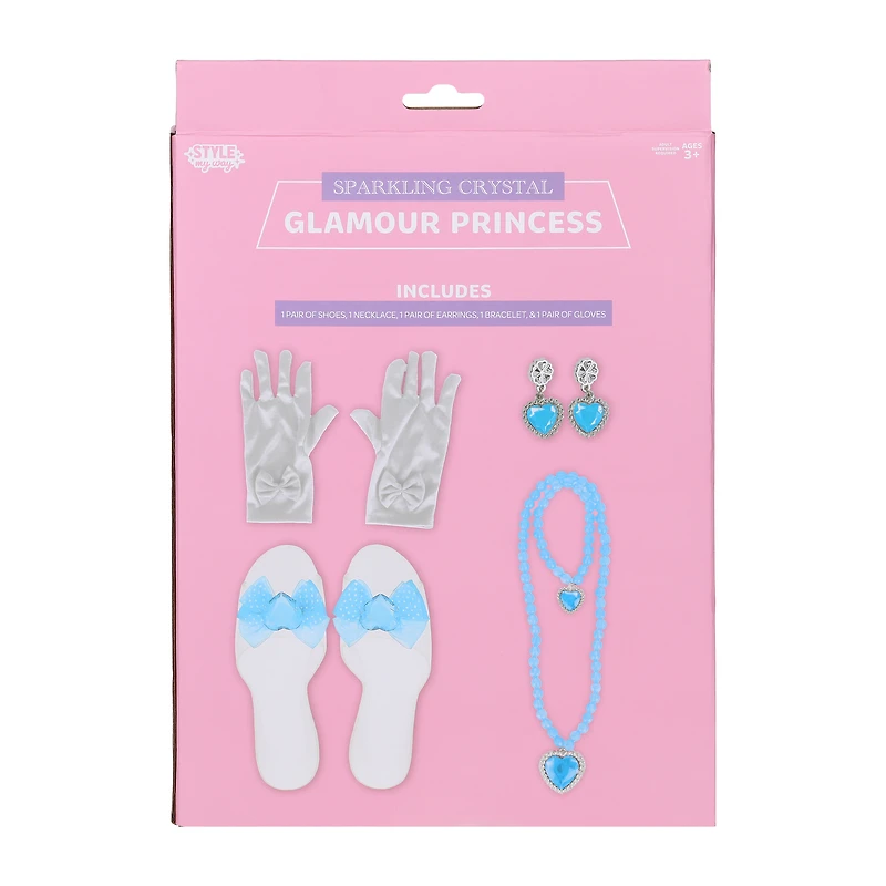 Style My Way Sparkling Crystal Glamour Princess Set