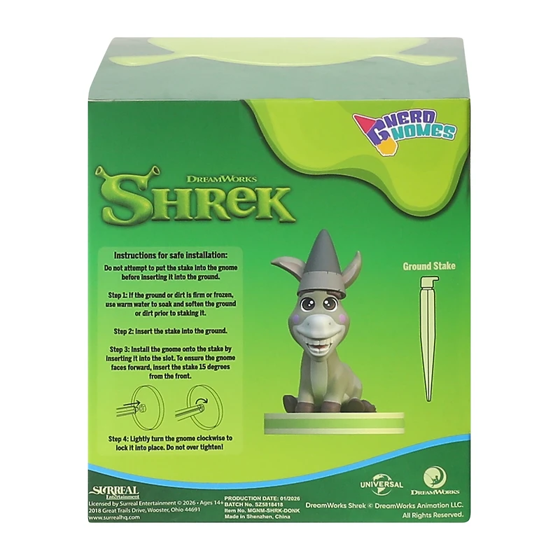 DreamWorks Shrek Character Garden Gnome