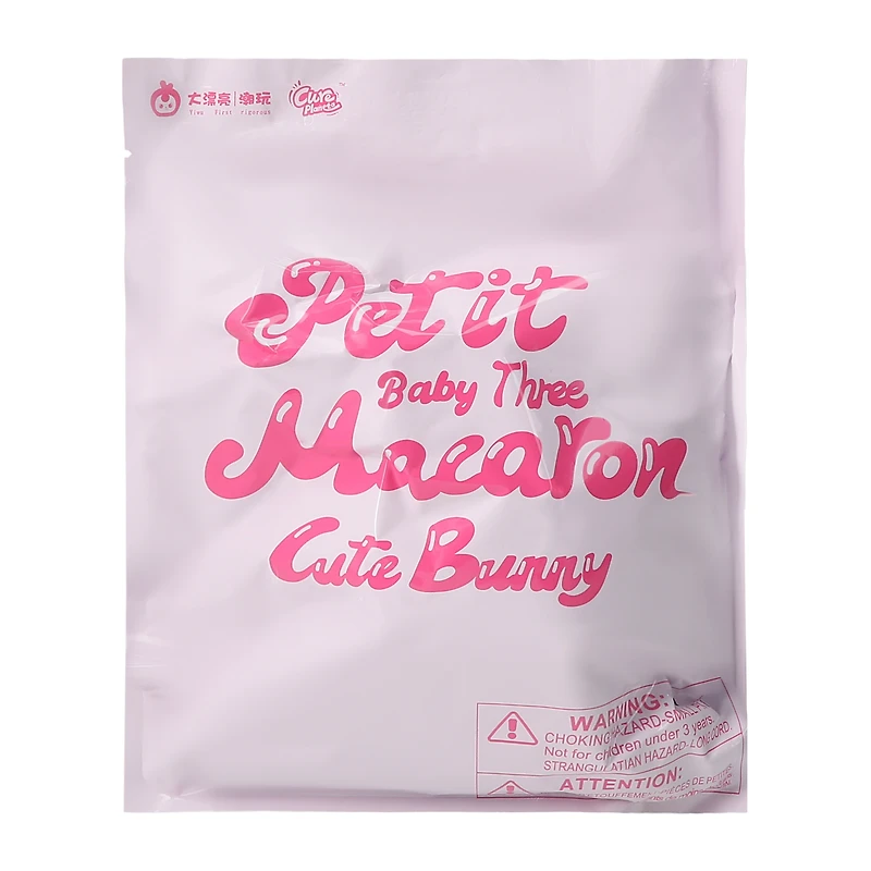 Baby Three Macaron Cute Bunny (Styles May Vary)