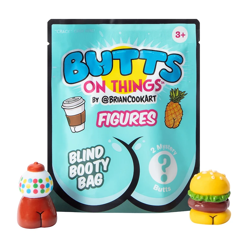 Butts On Things™ Blind Booty Bag 2-Pack (Styles May Vary)