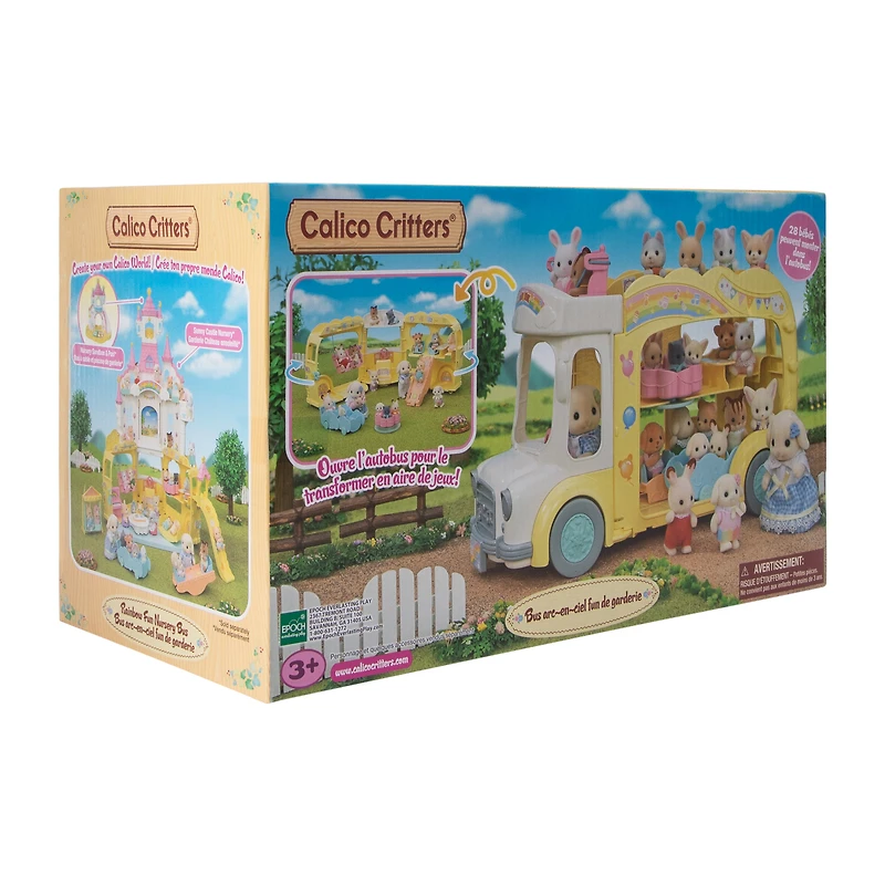 Calico Critters® Rainbow Fun Nursery Bus Set